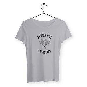 T-shirt Jpeux pas jai Roland Raquettes Femme