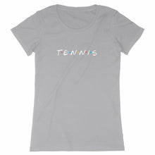 Charger l&#39;image dans la galerie, T-shirt Tennis friends blanc Femme
