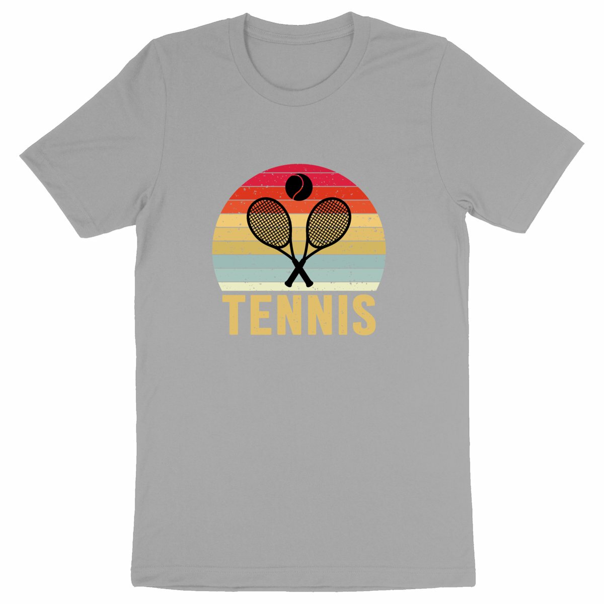 T-shirt Homme Tennis simplement coloré 