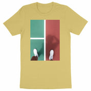 Terrain tennis T-shirt red & green Men