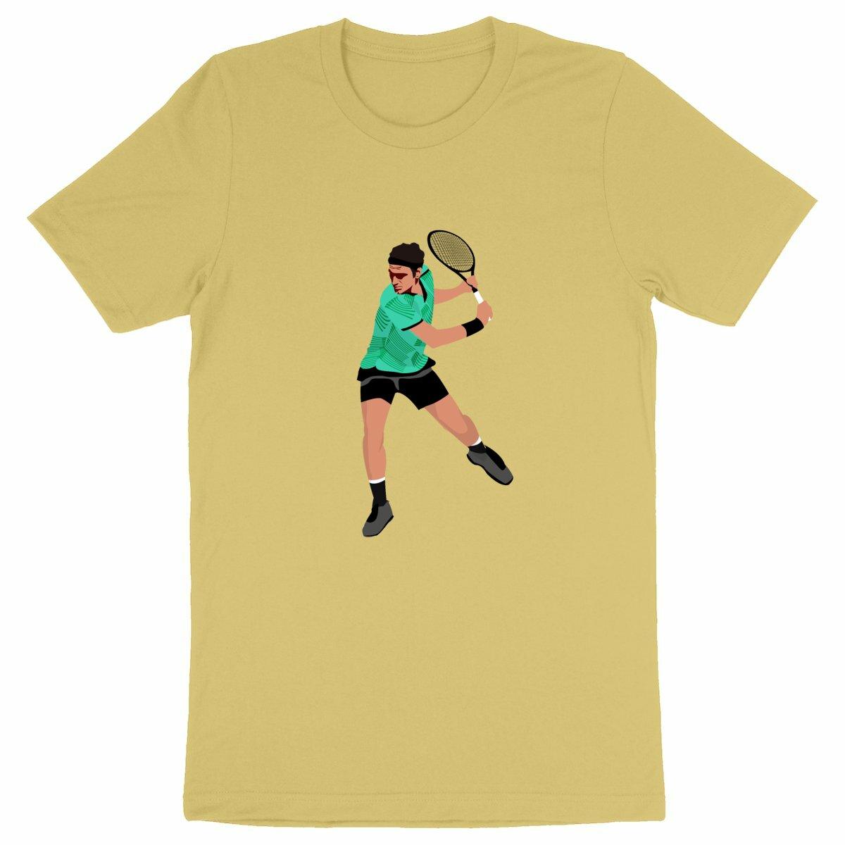 T-shirt Roger Federer dessin Homme