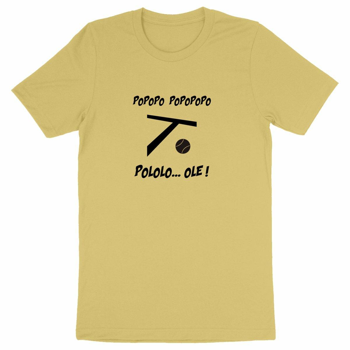 T-shirt Homme Ambiance stade Tennis popopo pololo
