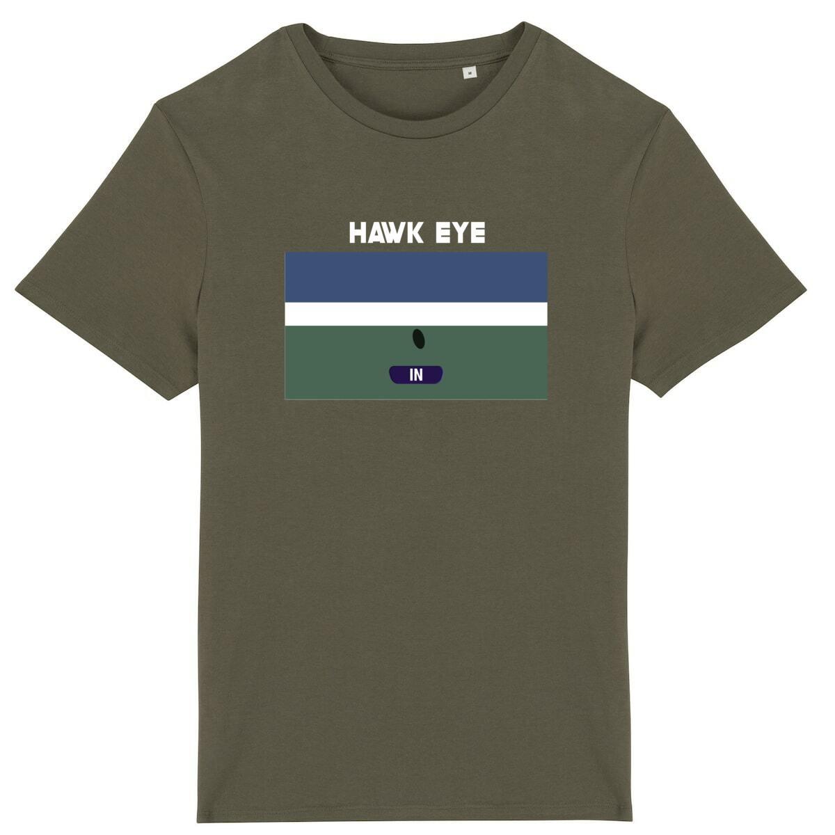 Hawk Eye tennis T-shirt white Men