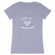 T-shirt Ma vie cest de la balle Femme