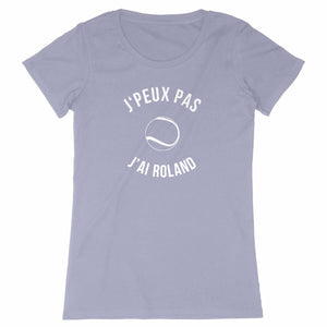 T-shirt Jpeux pas jai Roland Blanc Femme