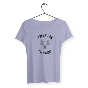 T-shirt Jpeux pas jai Roland Raquettes Femme