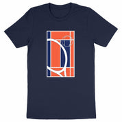 T-shirt terrain tennis orange Homme