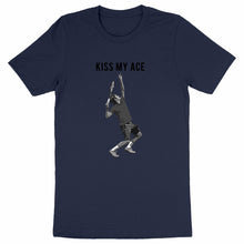 Charger l&#39;image dans la galerie, T-shirt Kiss my ace Noir Blanc Homme
