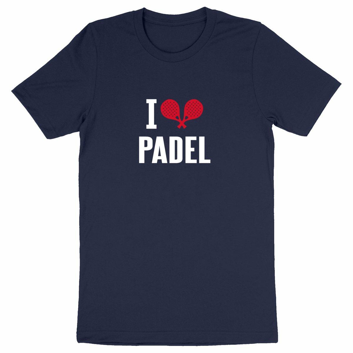 T-shirt Homme I Love Padel 