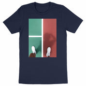 Terrain tennis T-shirt red & green Men