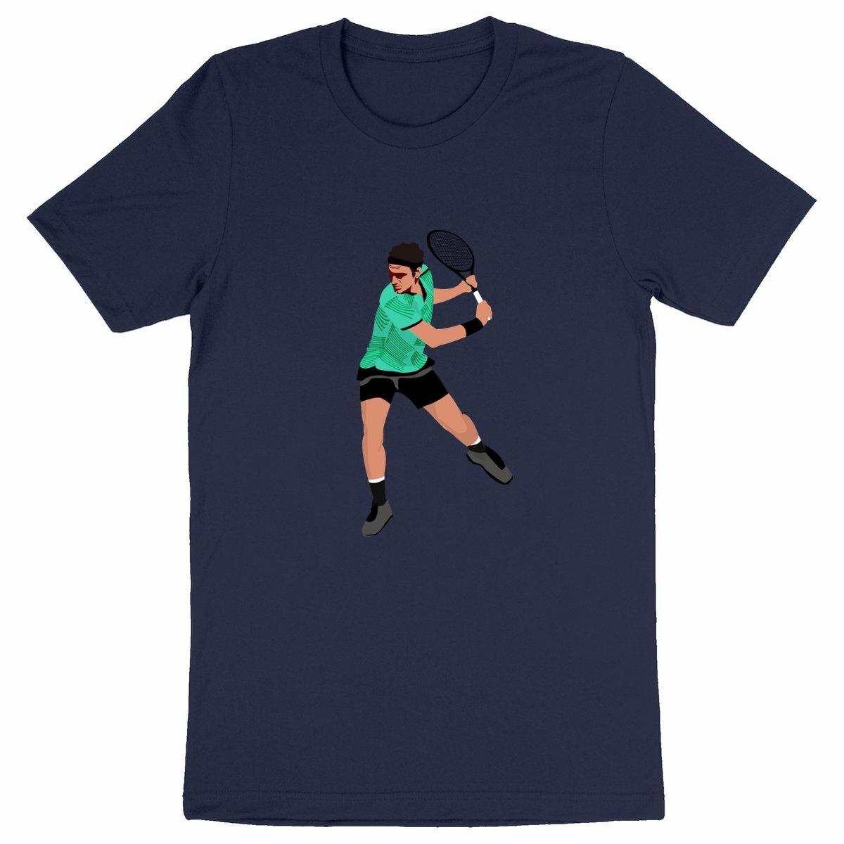 T-shirt Roger Federer dessin Homme