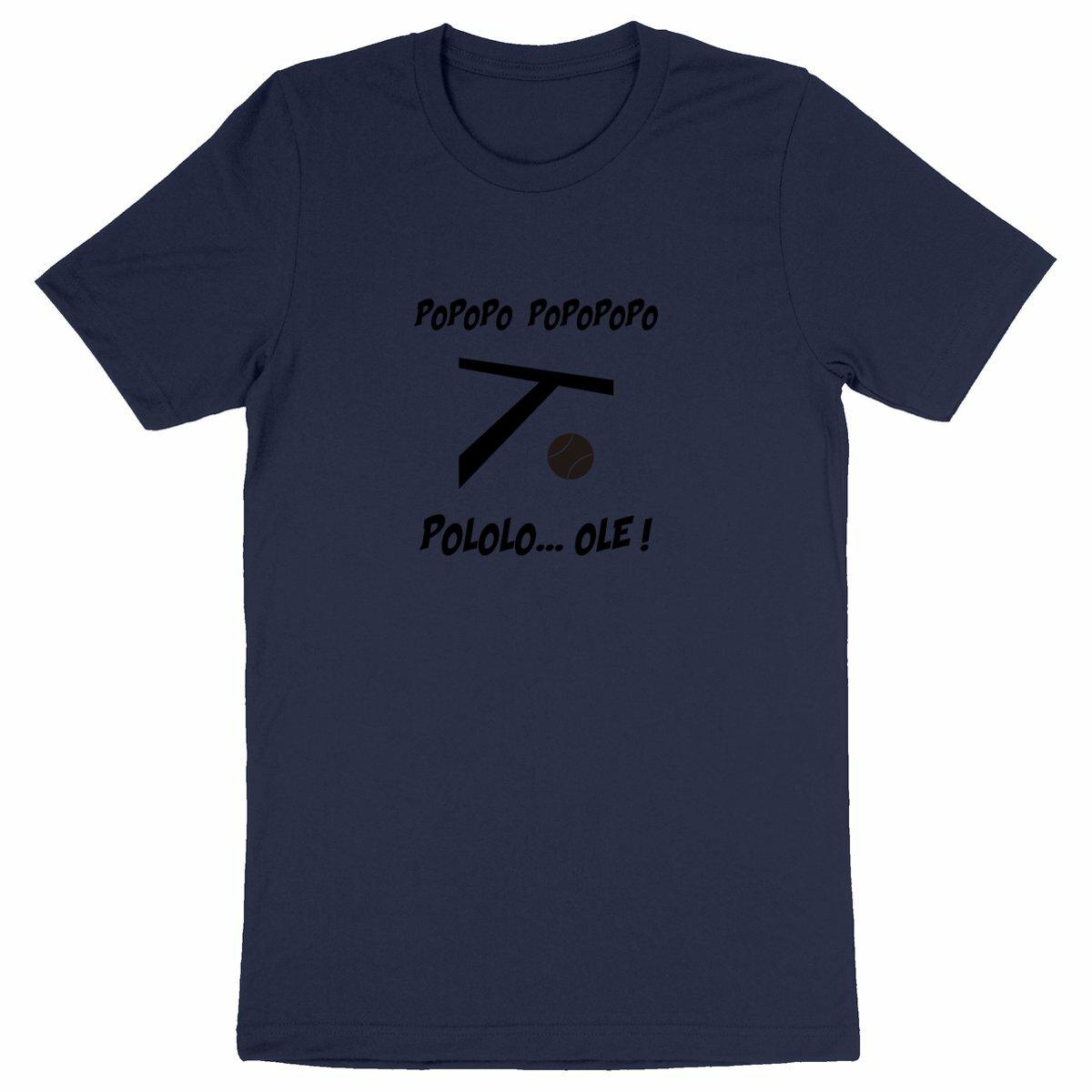 T-shirt Homme Ambiance stade Tennis popopo pololo