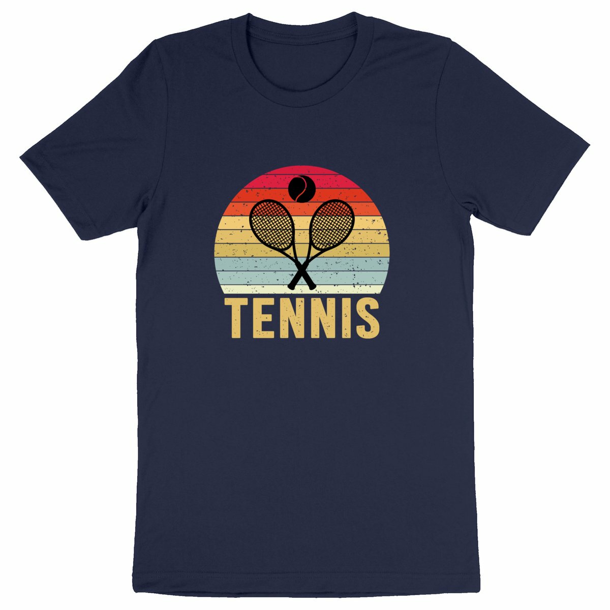 T-shirt Homme Tennis simplement coloré 