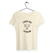 T-shirt Jpeux pas jai Roland Raquettes Femme