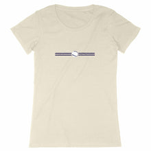 Charger l&#39;image dans la galerie, T-shirt Balle tennis blanche et bleue Femme
