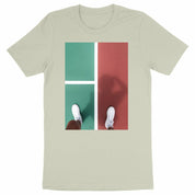 Terrain tennis T-shirt red & green Men