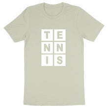 Charger l&#39;image dans la galerie, T-shirt Lettres TENNIS blanc Homme
