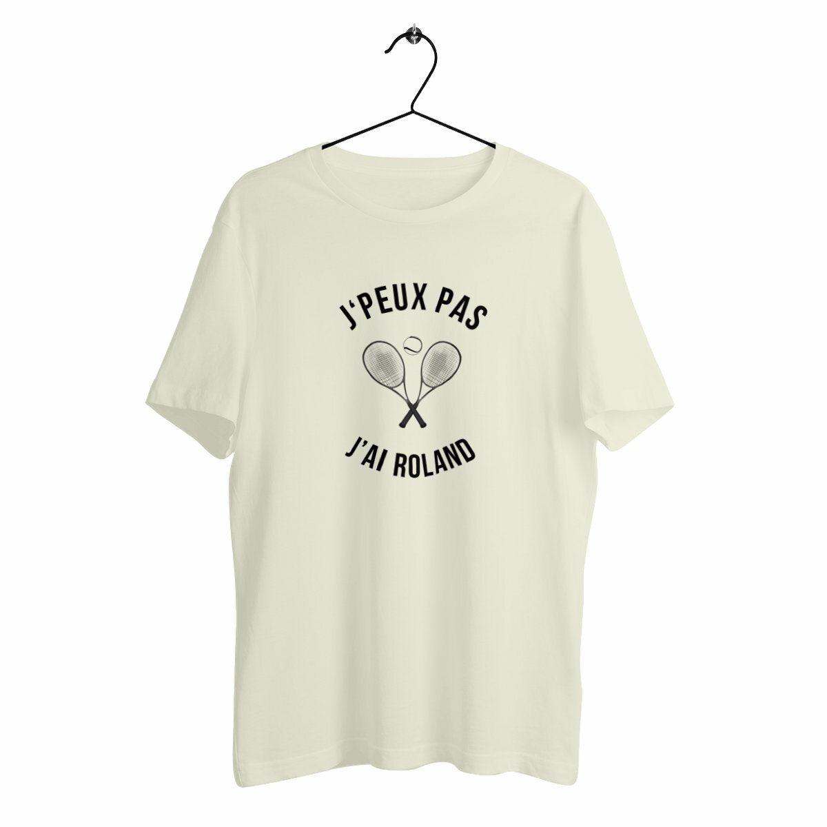 T-shirt Jpeux pas jai Roland Raquettes Homme