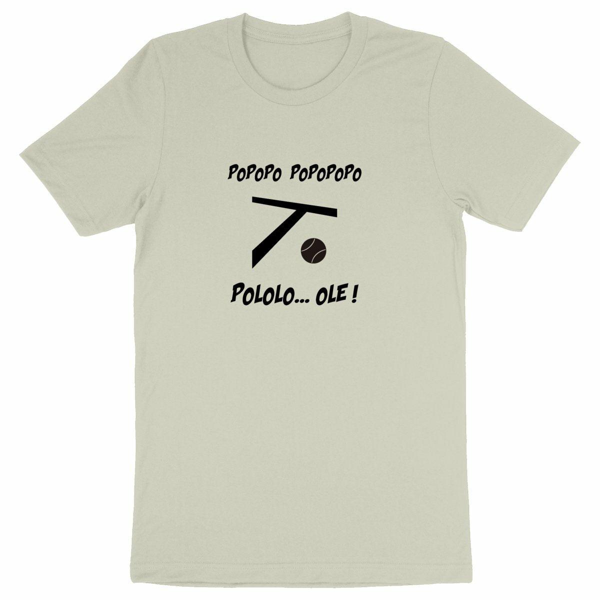 T-shirt Homme Ambiance stade Tennis popopo pololo