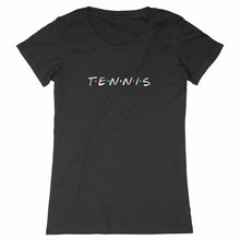 Charger l&#39;image dans la galerie, T-shirt Tennis friends blanc Femme
