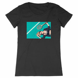 T-shirt Relax sur le court Femme