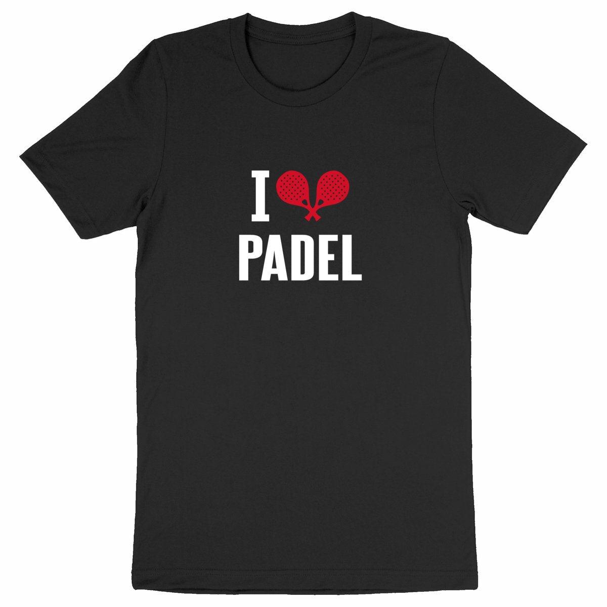 T-shirt Homme I Love Padel 