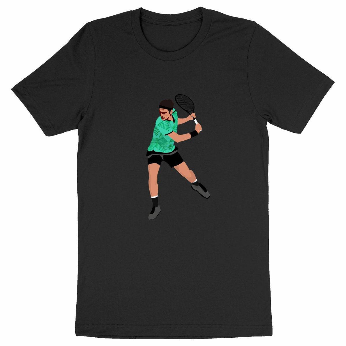 T-shirt Roger Federer dessin Homme