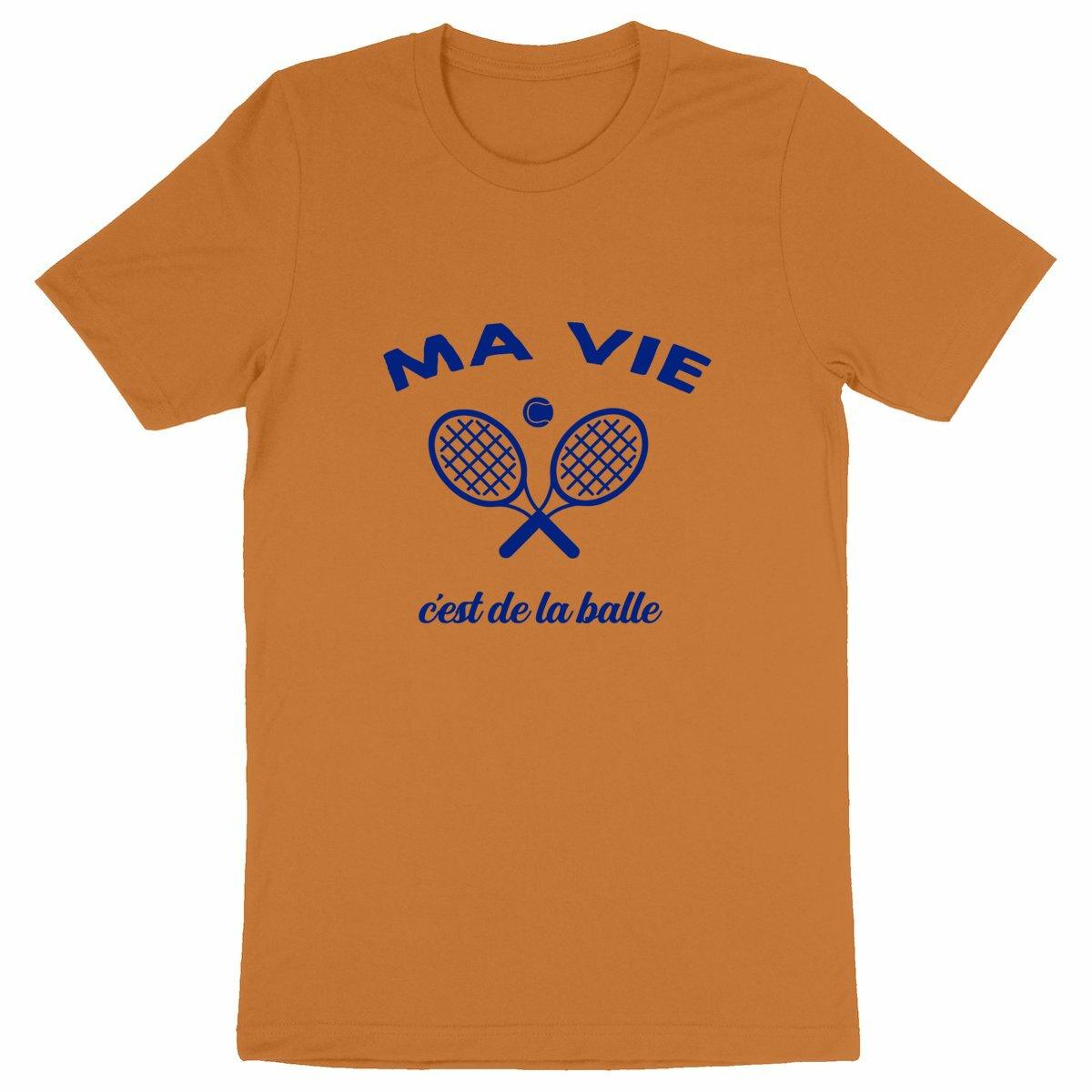 T-shirt Ma vie cest de la balle Homme
