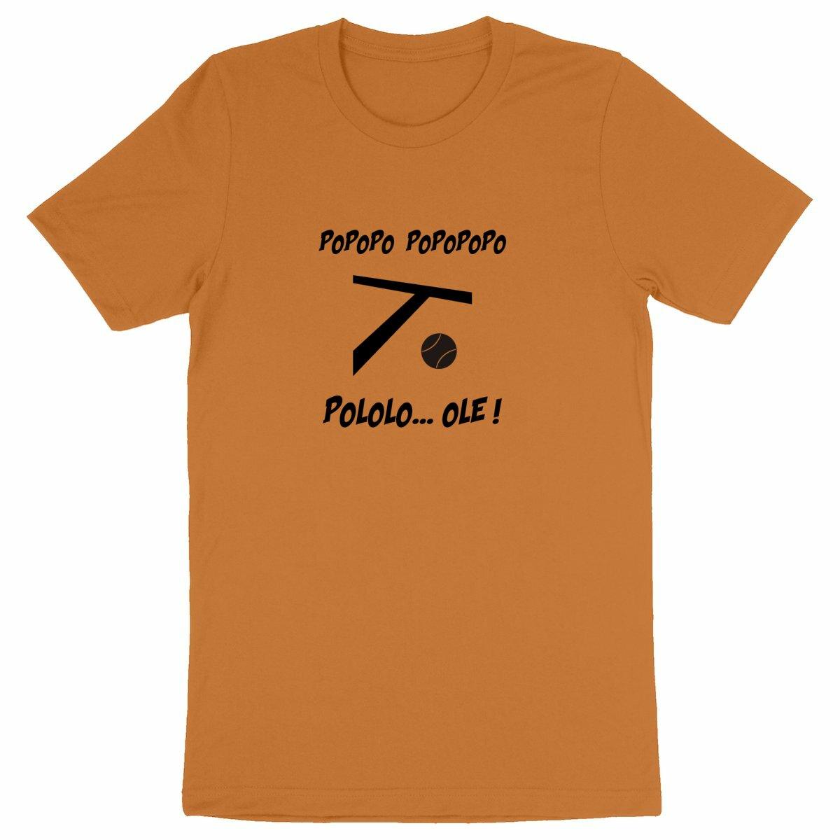 T-shirt Homme Ambiance stade Tennis popopo pololo