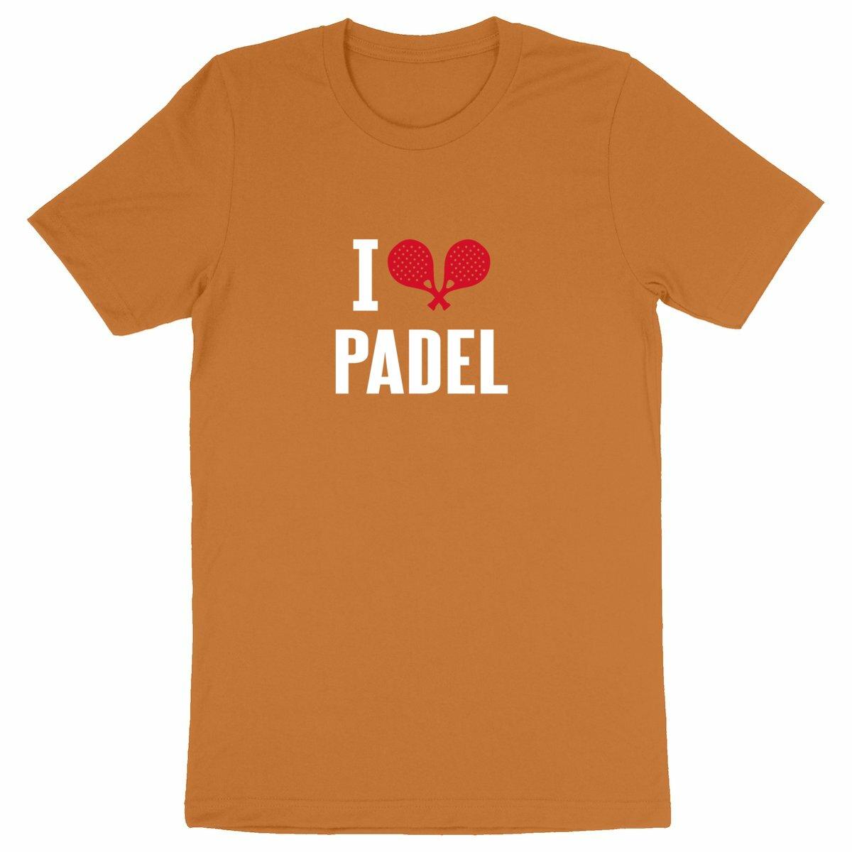 T-shirt Homme I Love Padel 