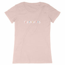 Charger l&#39;image dans la galerie, T-shirt Tennis friends blanc Femme
