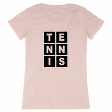 Charger l&#39;image dans la galerie, T-shirt Lettres TENNIS Femme
