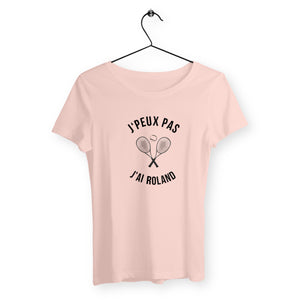 T-shirt Jpeux pas jai Roland Raquettes Femme