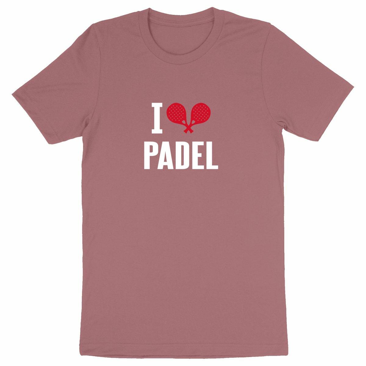 T-shirt Homme I Love Padel 