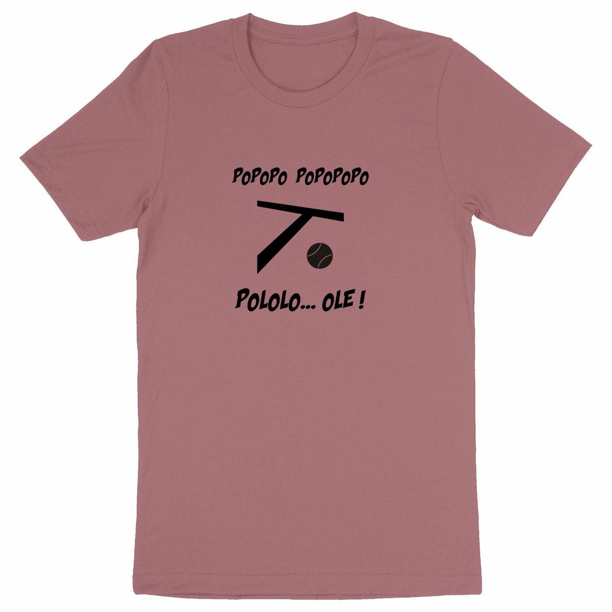 T-shirt Homme Ambiance stade Tennis popopo pololo