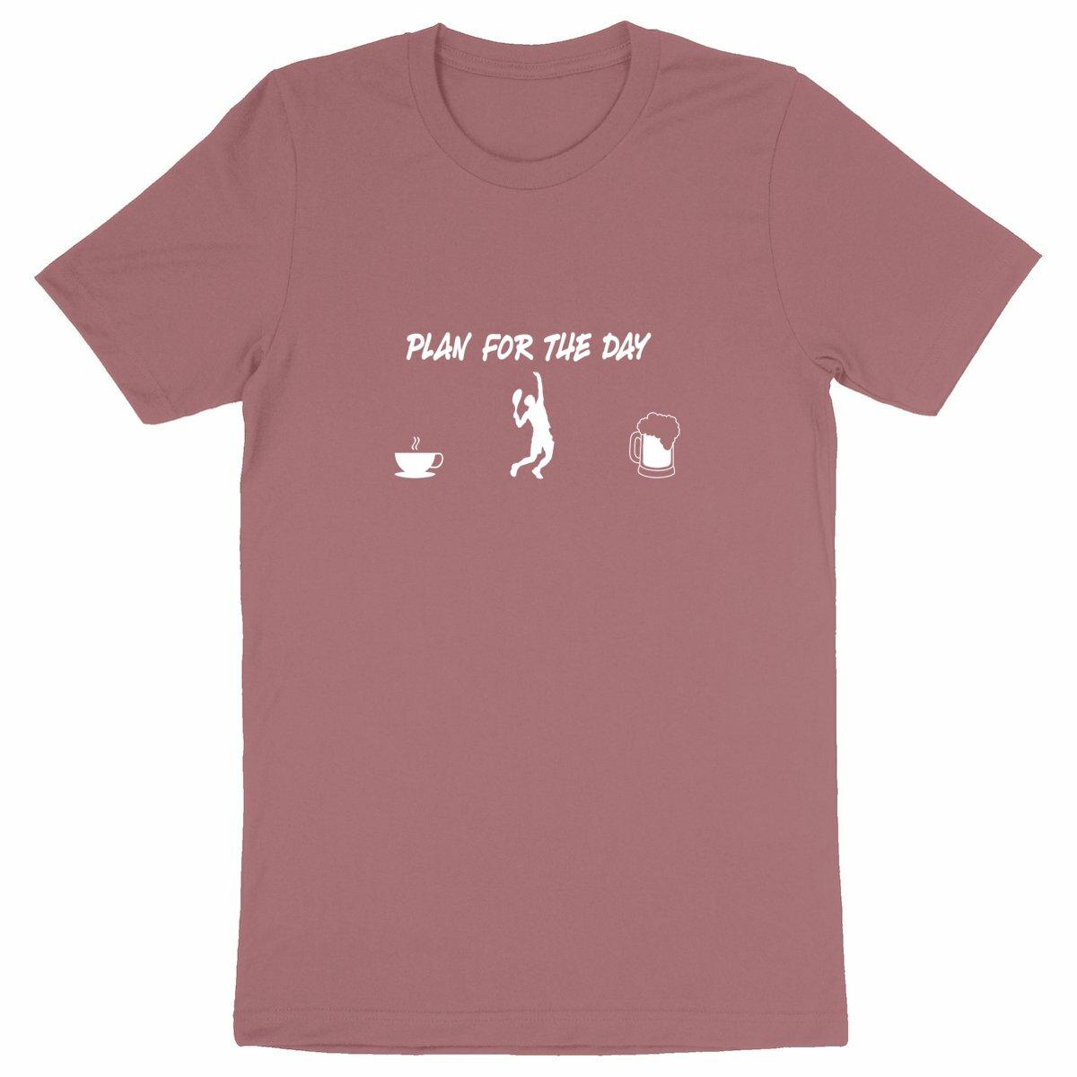 T-shirt Plan for day blanc Homme