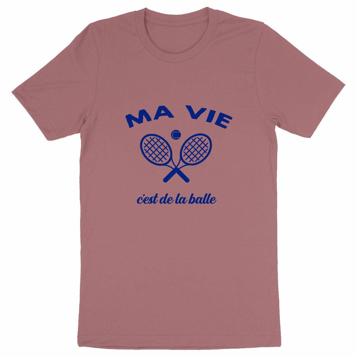 T-shirt Ma vie cest de la balle Homme