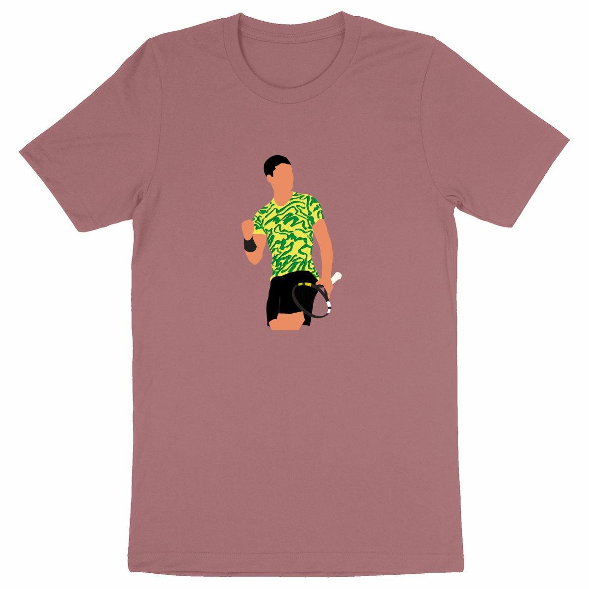 T-shirt Homme Carlos Alcaraz point serré 