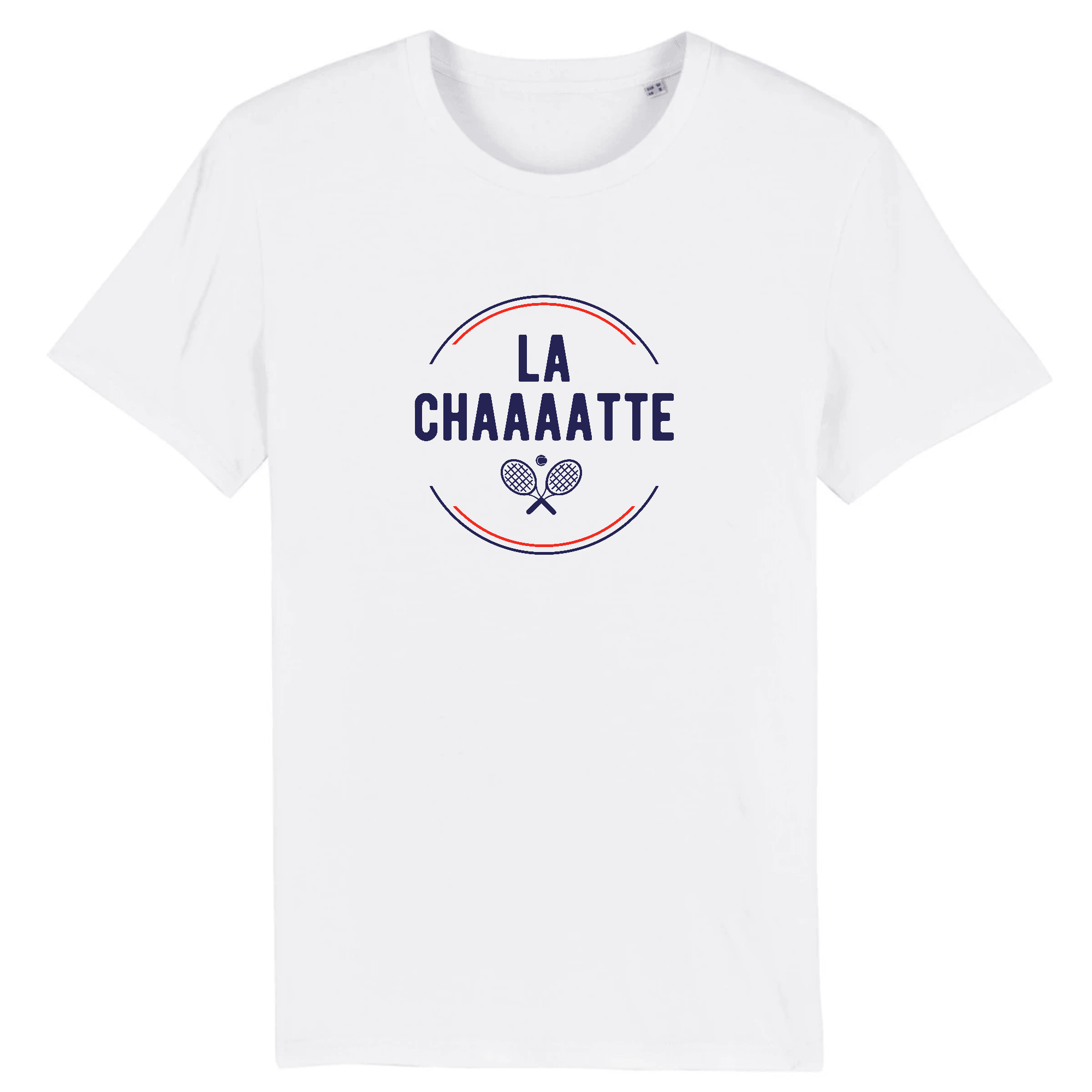 T-shirt La Chatte bleu blanc rouge Homme