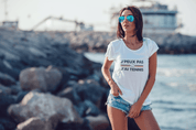 T-shirt J'peux pas j'ai tennis Balle blanche Femme