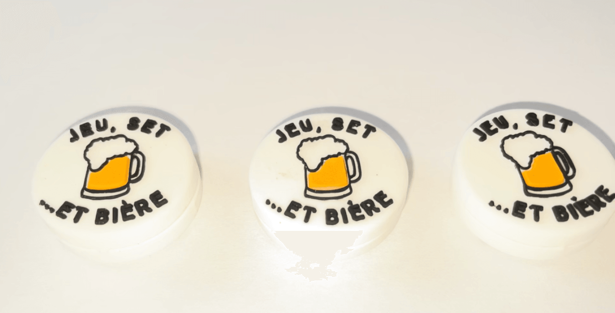 Antivibrateur Jeu Set et Bière - lot de 3