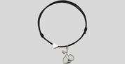 Bracelet Balle et Raquettes de tennis & petit coeur