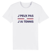 T-shirt J'peux pas j'ai tennis Balle blanche Homme