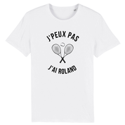 T-shirt J'peux pas j'ai Roland Raquettes Homme