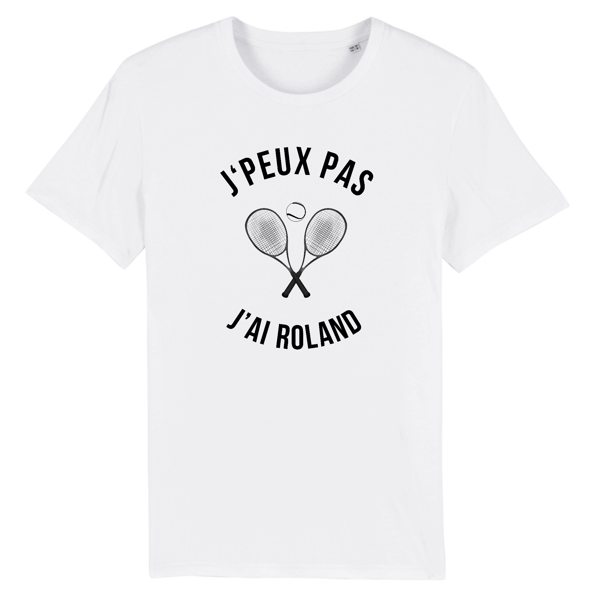 T-shirt J'peux pas j'ai Roland Raquettes Homme