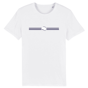 T-shirt Balle de tennis blanche Homme