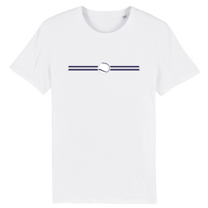 T-shirt Balle de tennis blanche Homme