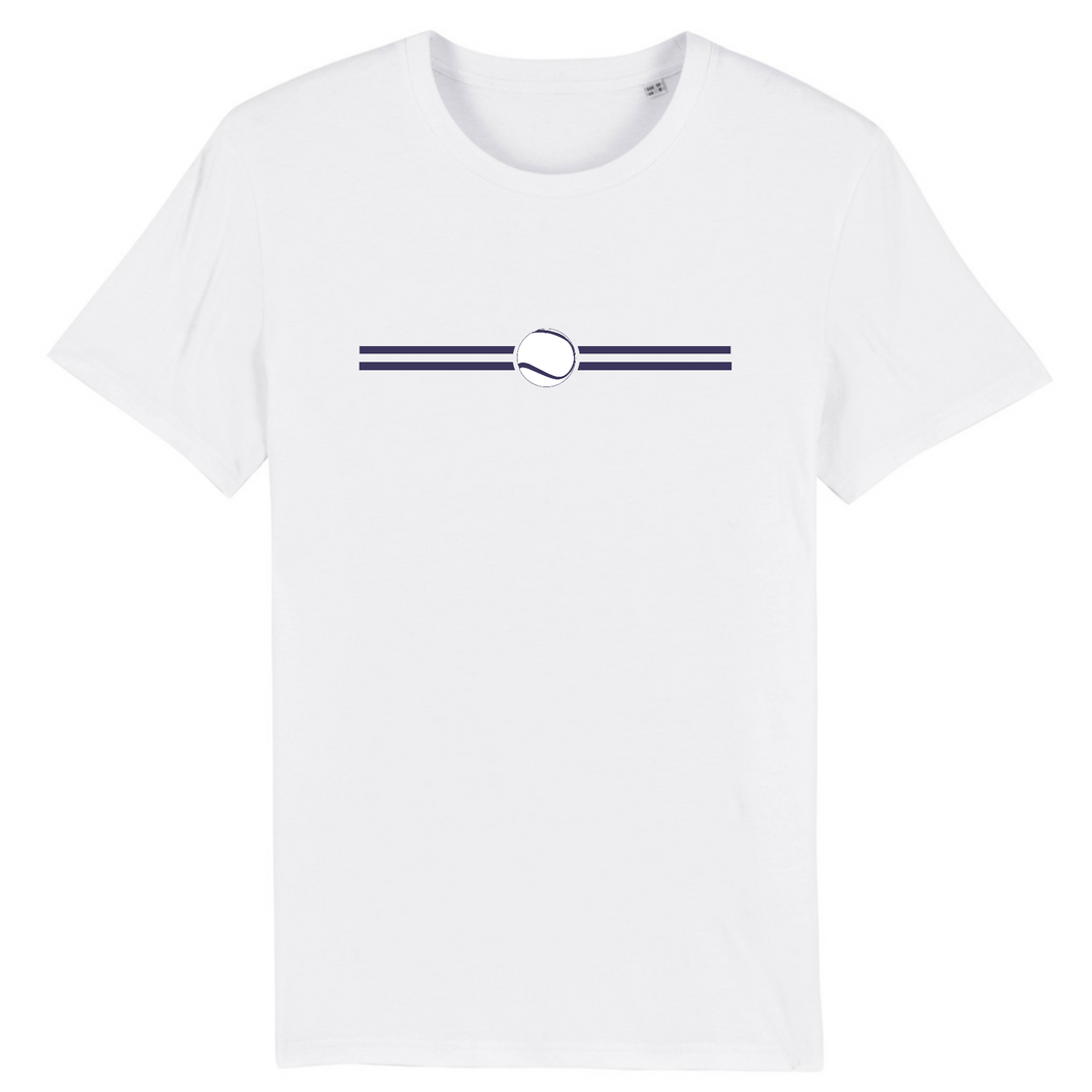 T-shirt Balle de tennis blanche Homme