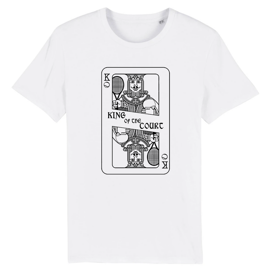 T-shirt carte King of the court tennis Homme