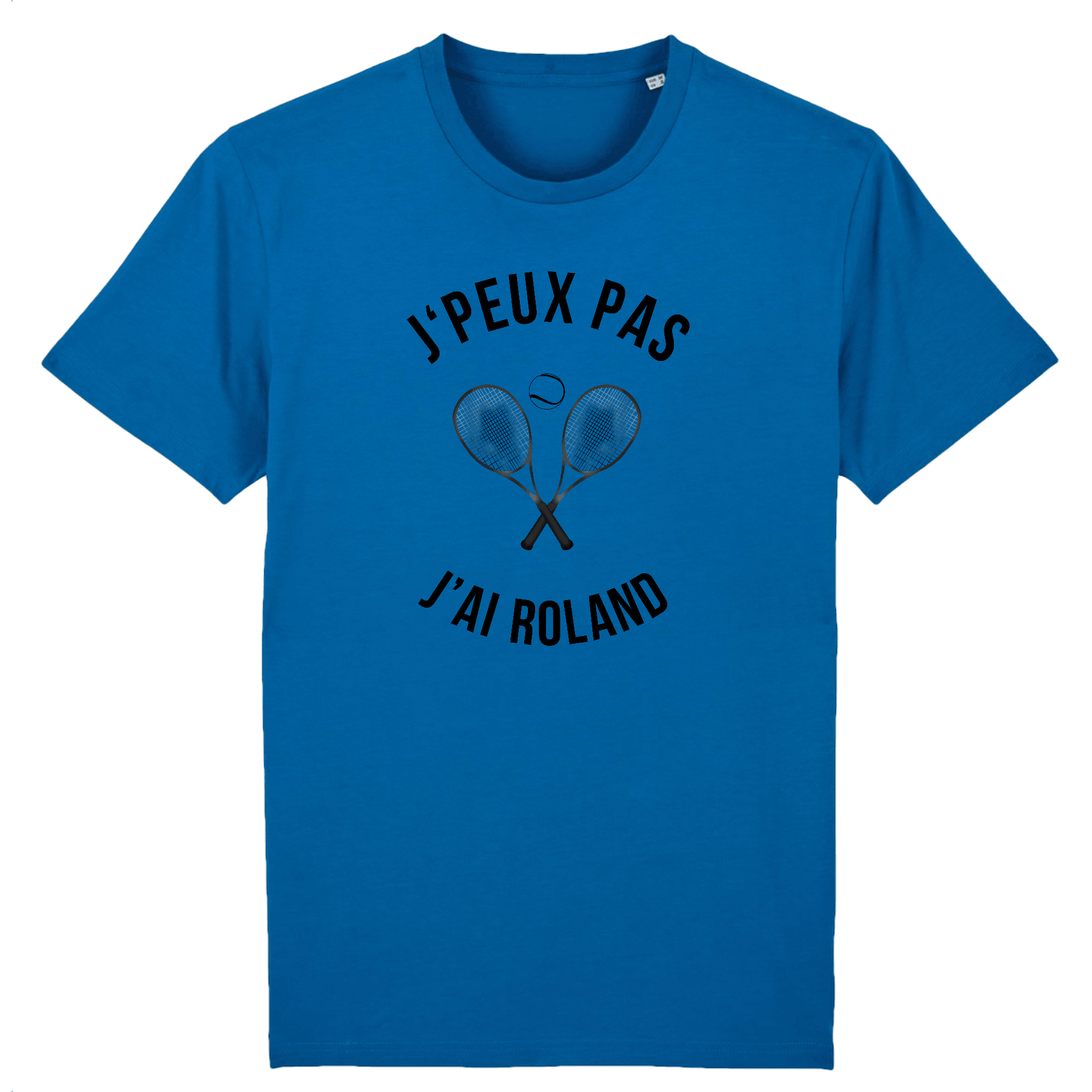 T-shirt J'peux pas j'ai Roland Raquettes Homme
